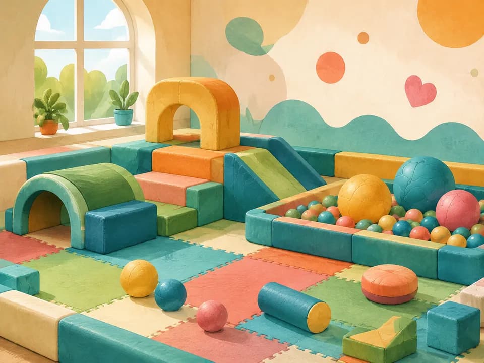 Ilustración de juegos bajo techo; Lumiverse todavía no tiene una foto publicada